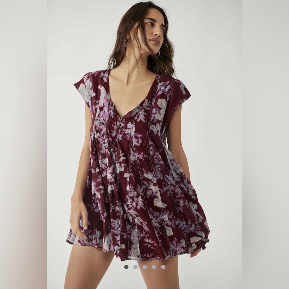 Free People Sully Mini Dress Large